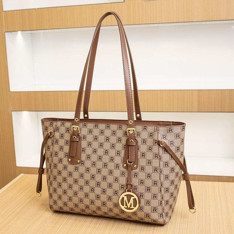 New Handheld Printed Women's Bag Fashion Large Capacity Shoulder Bag Women's Sensory Thoth Bag