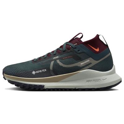 React Pegasus Trail 4 GORE-TEX Deep Jungle Night Maroon Женские кроссовки Зеленый Пепельно-Сланцевый Хаки DJ7929-302