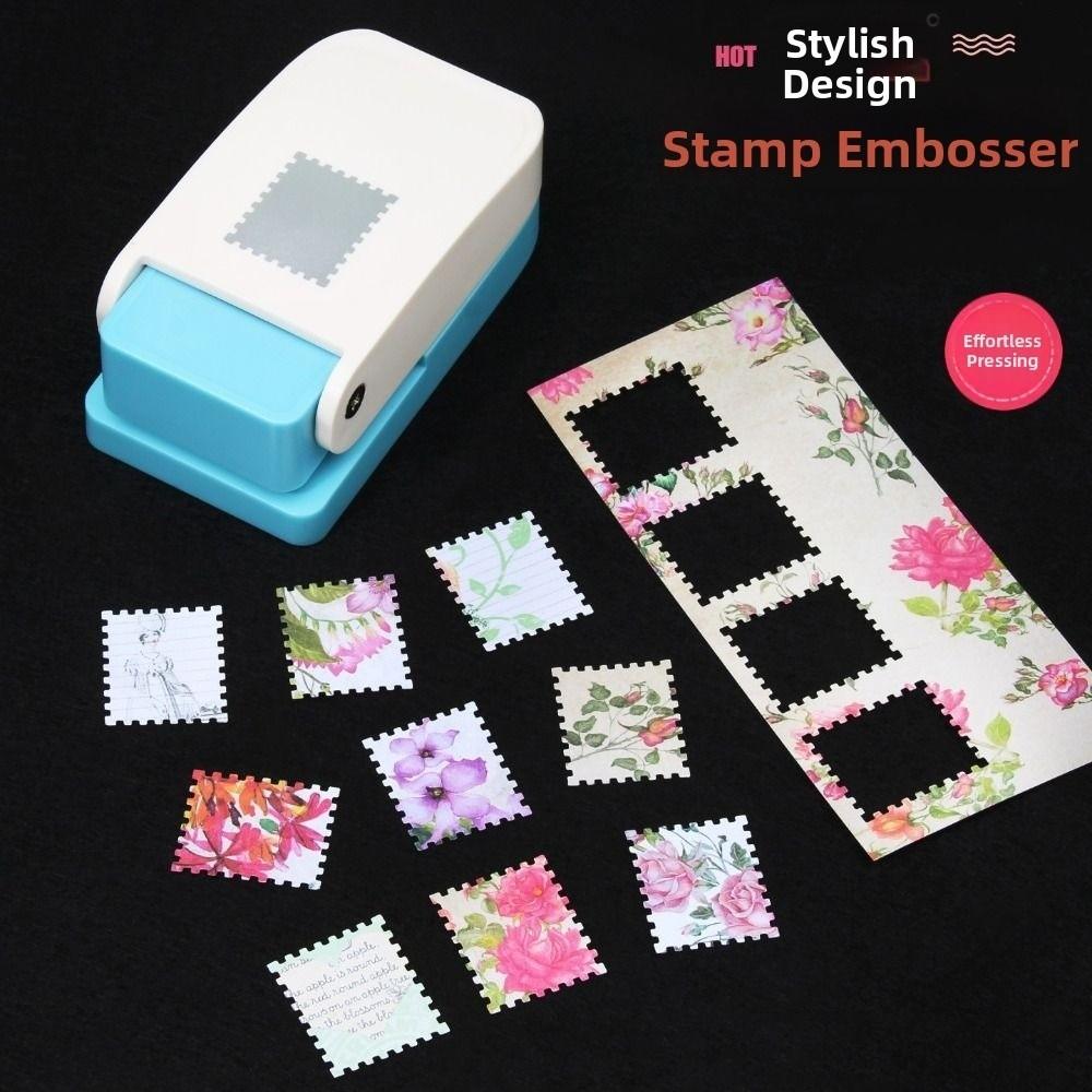 DIY Эмбоссинг Машина Большого Размера Дырокол в Виде Рождественской Елки Зубчатый Дырокол Эмбоссер Для Изготовления Журналов