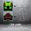 Used For KAWASAKI ZX10R Motorcycle Headlight and Taillight Transparent Protective Film Kits of Bike Accessories Lamp Refit Decal