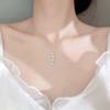 Sparkling Diamond Star Necklace Temperament Sweet Niche Design Fairy Clavicle Chain Korean Version Fashion Temperament