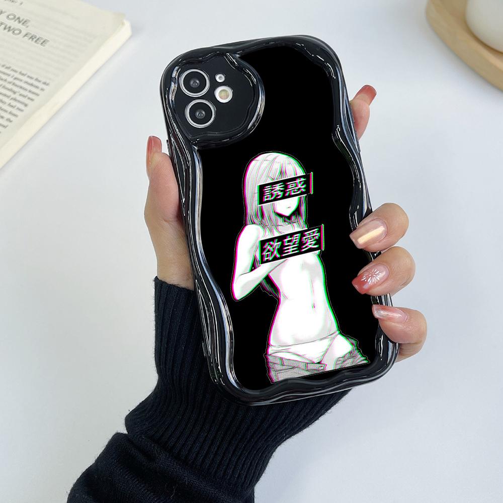 Ae81 Hentai Harajuku Anime Girl art Защитные чехлы для телефонов для Samsung S23 S24 Ultra A55 A14 A25 Infinix Hot 40 Pro Tecno Spark 20 Wave Задняя крышка из ТПУ