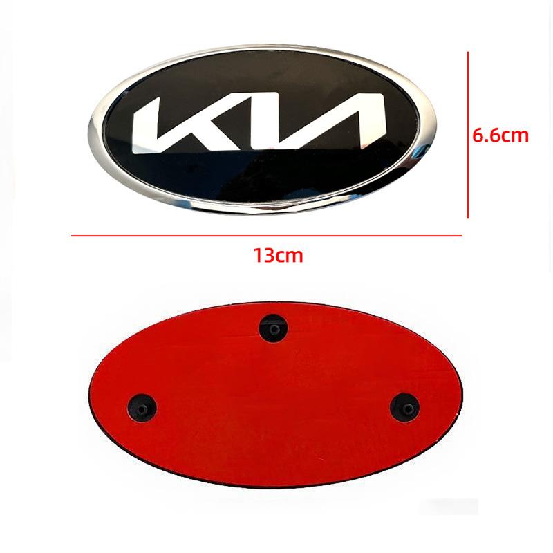 AABIW1 Car Front Gril Rear Trunk Emblem Sticker Accessories For Kia GT-Line Sportage Ceed Rio Picanto Sorento Soul Cerato Venga K9 Niro