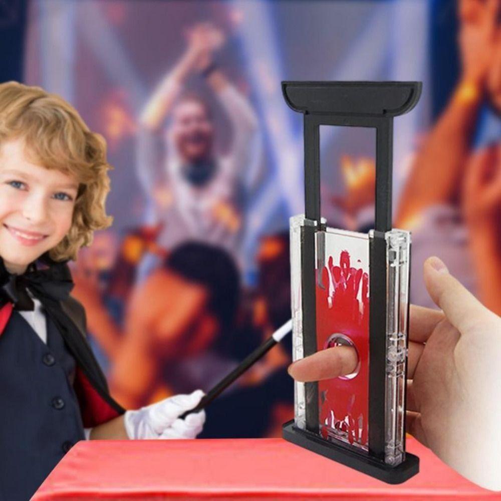 Toys Locking Hand Finger Chopper Gimmick Finger Chopper Trick Magic Toy Finger Cutting Magic Tricks