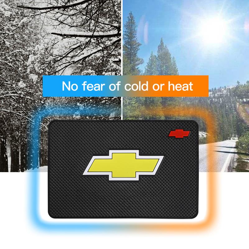 AABHG1 Car Anti-Slip Mat Dashboard Silicone Sticky Storage Pad Interior For Chevrolet Aveo Matiz Onix Camaro Captiva Corsa Epica Corsa