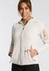 Jacket CMP Woman Fleece Jacket Fix Hood (3H19826) Jacket Knitted Melange Hoody (3h19826-04xt) Vanilla-white