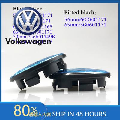 Для VOLKSWAGEN VW 4 шт. Колпачки ступицы колеса Volkswagen 56 мм 65 мм 70 мм 76 мм Колпачок ступицы для VW Golf 4 5 6 7 Mk4 MK5 Passat B8 B7 B5 acces