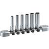 Kyoto Machine Tool Nepros Глубокая шестигранная головка дюймового размера NTB2L06BA (КТК) Набор 6.3SQ, Набор из 6 предметов,