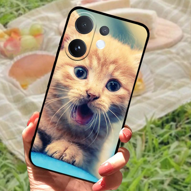 For VIVO V60 5G Case Fashion Cool Animals Painted Soft TPU Silicone Fundas Coque For VIVO T4 Pro T4Pro 5G V2510 Phone Cover Capa