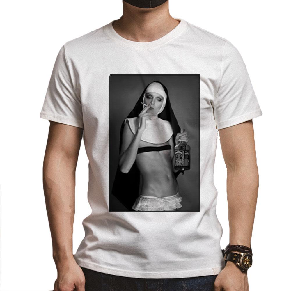 2025 Новая Базовая Хлопковая Унисекс Футболка Модная Печать Мягкая Дышащая Круглый Вырез Модные Мужские и Женские Футболки OnePiece