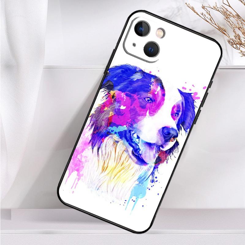 Чехол для телефона с изображением собаки породы бордер-колли для iPhone 16 15 14 13 12 11 Pro Max Mini X XR XS Max 7 8 Plus, задняя крышка