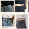 1 Set Nail-free Metal Jeans Button Snaps Detachable Pants Clips Buttons Pins DIY Waist Tightener Clothing Buckles Sewing Tools
