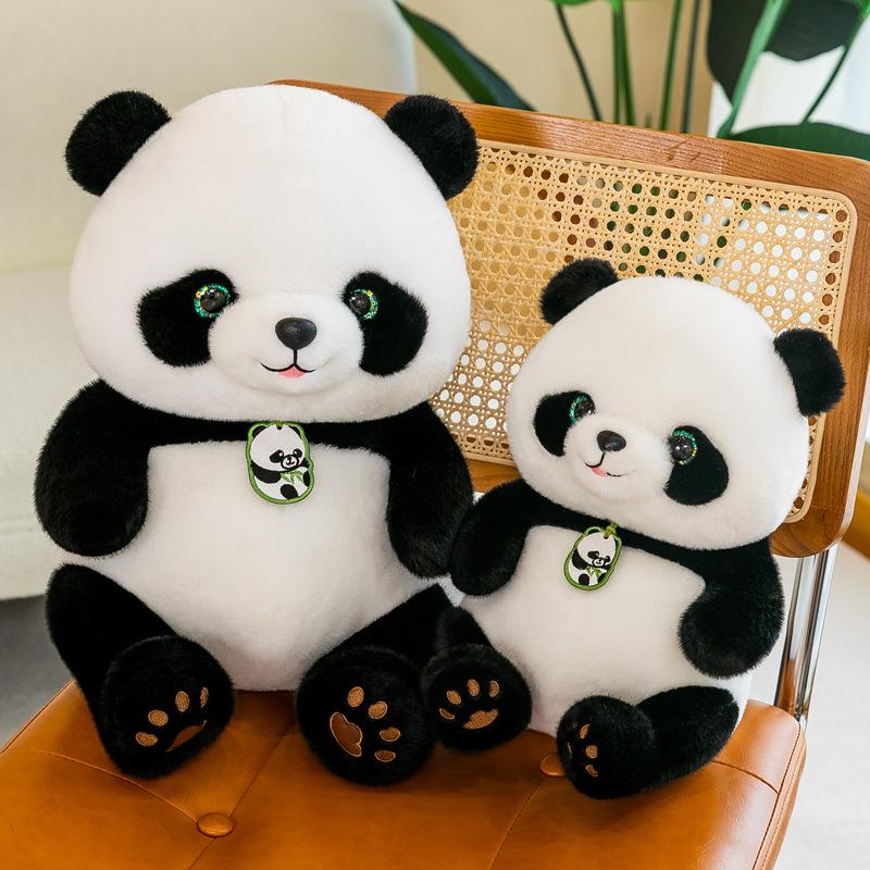 Cute National Treasure Giant Panda Plush Toy Doll Panda Beibe Doll Souvenir Gift Mascot Street Stall Gift