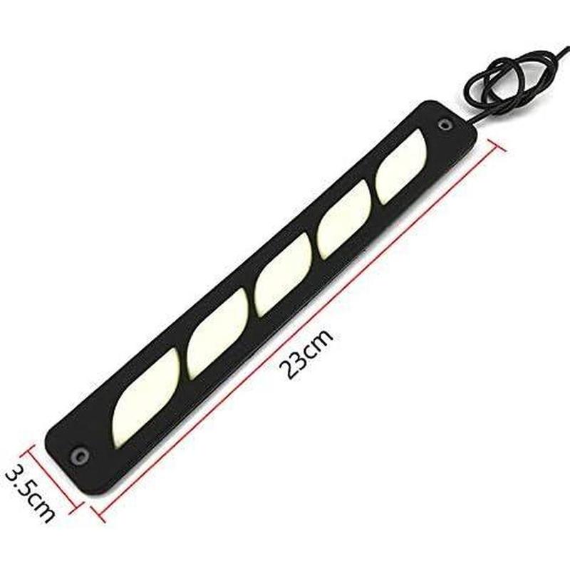 Светодиодная лента COB  DC 12V  Светодиодный дневной ходовой огонь Подходит для всех типов транспортных средств