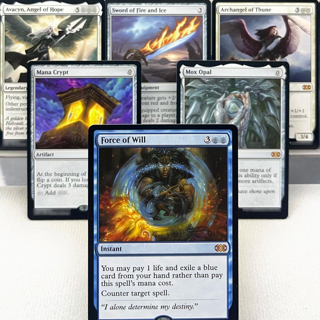 2XM IKO C20 CMR HOLO13-001 волшебные карты Mox Opal Tcg прокси Mana Crypt Force of Will Avacyn, Ангел Надежды собрать