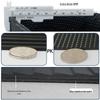 Durable, waterproof, anti-slip rubber foot mat for Kymco KR50 motorcycle enhancement.