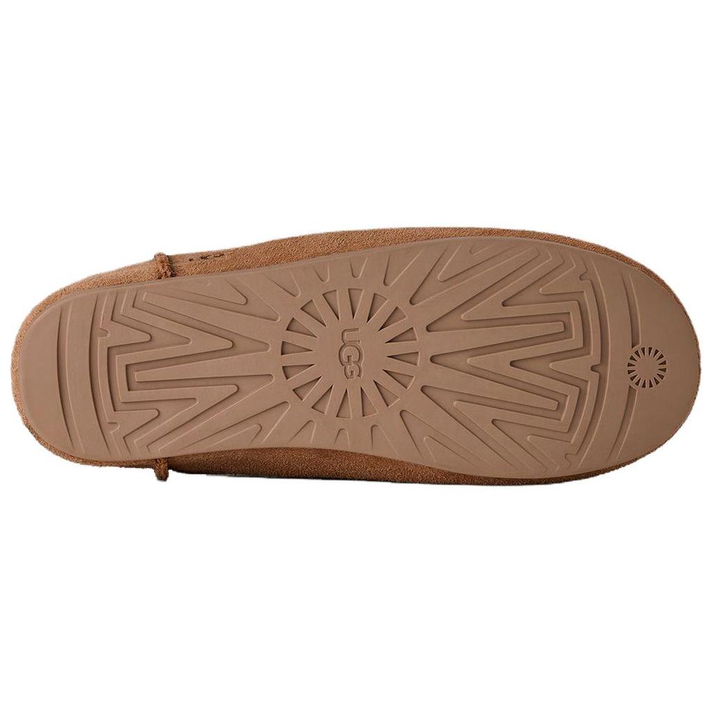 UGG Elea Fashion Slip-On Rubber Sole Anti-Wear Closed-Toe Slippers Women Slippers Chestnut 1171390-CHE