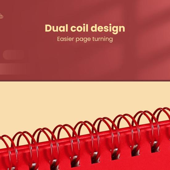 Настольный календарь на 2024 год, яркий цвет, плавное письмо, китайский Новый год, ежемесячный календарь, планировщик, подарок