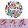 Alphabet Lore Kids Keyring Stickers Toys Pendant Figures Gift