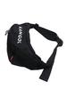 Waist Bag Waist Pouch Crossbody Unisex [Kangol] (BLK×WHT)