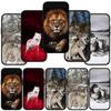 Для iPhone 16 15 Xiaomi Redmi Note 13 12 11 Pro Max X 9 14 Plus XR Samsung Galaxy A16 S24 S23 A06 S20 FE 14C 10 Huawei OPPO Wild Wolf Cover чехол для телефона