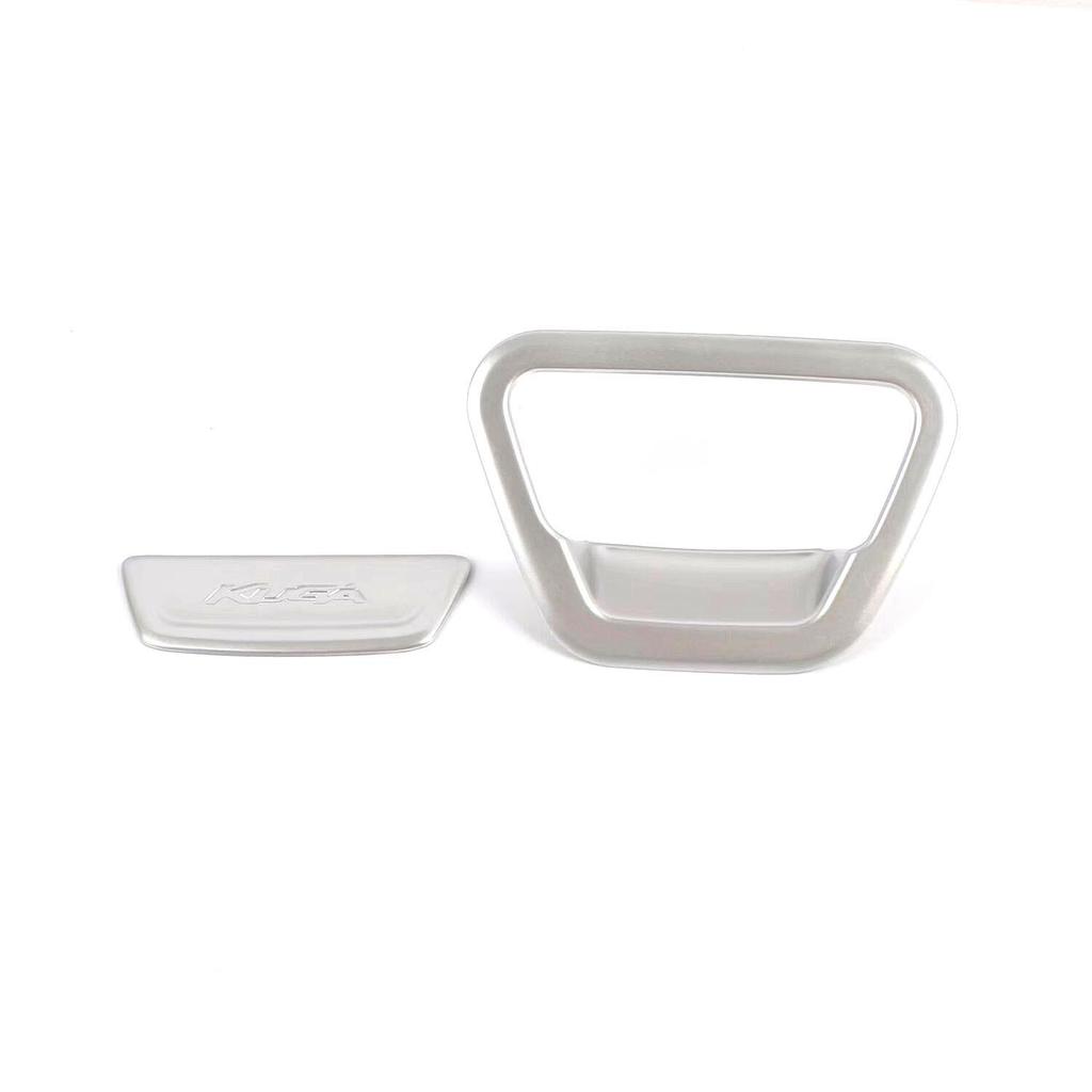 Накладки на дверные чаши, подстаканник, рычаг переключения передач и воздуховоды для Ford Kuga 2016-2019 годов выпуска