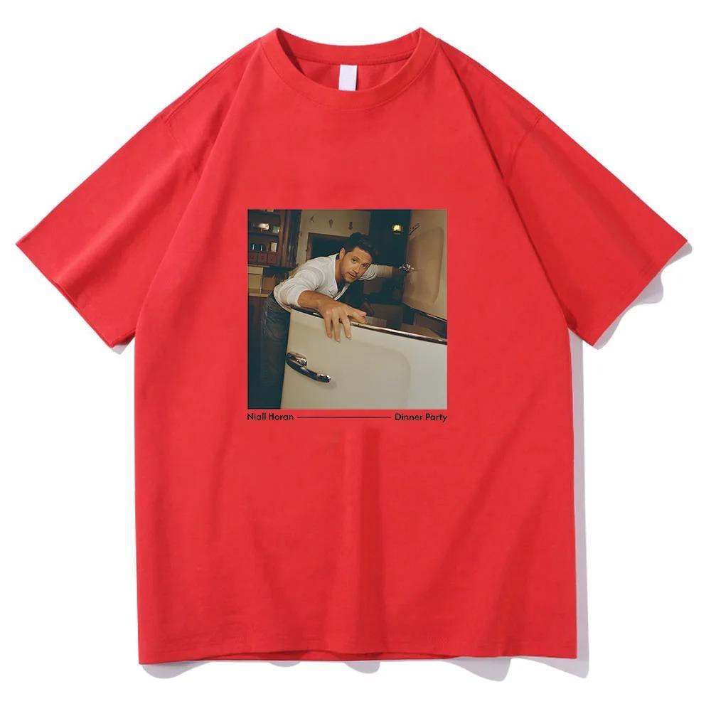 Summer Unisex Casual Top Dinner Party Photo Tee Niall Horan New Album Dinner Party Tshirt Fashion High Quality Cotton Clothe