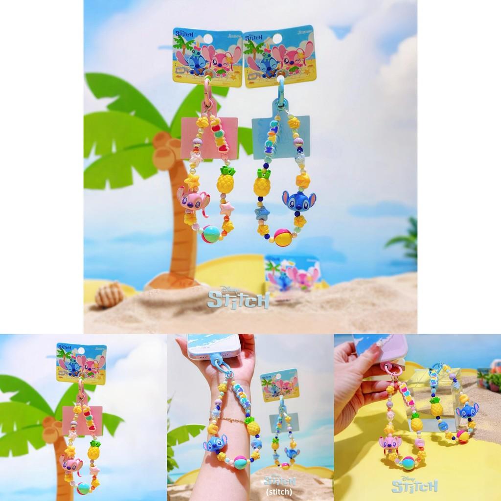 Stitch Summer Beach Pvc Phone Pendant With Cartoon Character For Daily Use