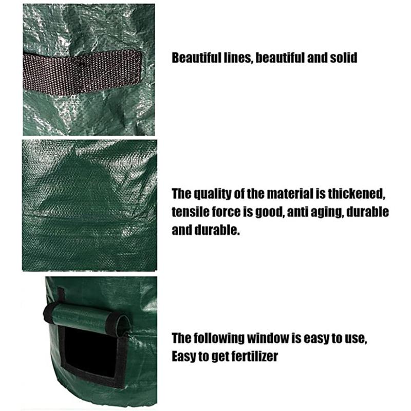 Fermentation Waste Pe Collectors Organic Compost Bags Disposal Composters Garden Waste Bins