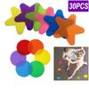 Sport Teaching Tools Dot Circles Carpet Markers Sitting Sticker Carpet Spot Markers Sit Colorful