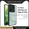 Для Moto Edge 50 Ultra / Moto X50 Ultra 5G чехол для телефона IMAK Airbag Stealth Case UX-6 Series