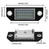 2x LED License Number Plate Lights White Lamp For Ford Focus C-MAX /MK2 2003-07