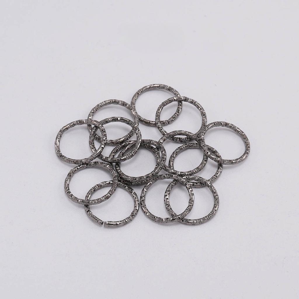 50 шт./лот, новый стиль, прыжковые кольца с золотой звездой, витые разъемные кольца, разделительные кольца, разъемы для изготовления ювелирных изделий, принадлежности для изготовления ювелирных изделий