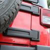 2x Верхняя нижняя крышка петли задней двери для Jeep Wrangler JK JKU Sport Rubicon Sahara X (НЕ ДЛЯ 2018 JL) 2007 - 2018