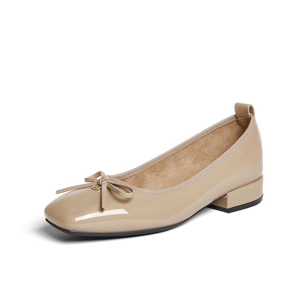 Bestu 26 Autumn Shallow Mouth Single Shoes Fashion and Simple Commuter Square Head Women's Shoes R1026CQ6