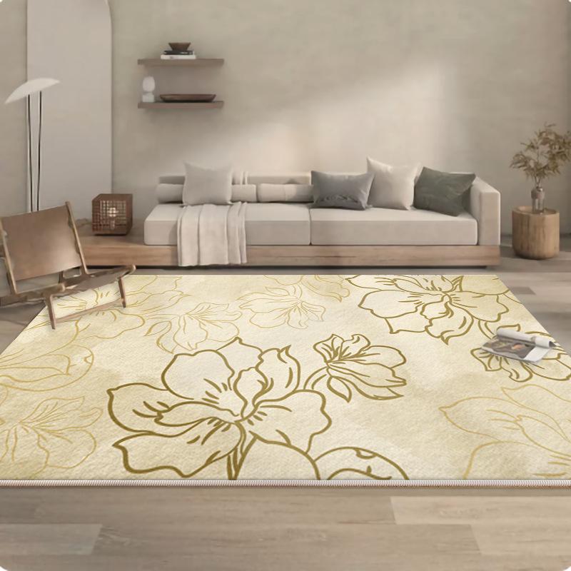 Luxurious Cotton and Imitation Cashmere Carpet for Living Room, Bedroom, and Sofa Area