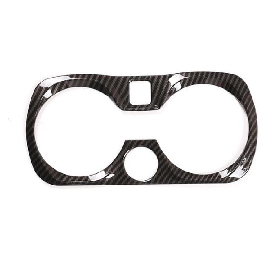 Для BMW 3 серии G20 G28 автомобильные аксессуары из АБС-пластика, внутренний центральный держатель для стакана с водой, крышка панели, отделка, АБС-пластик, хромированный