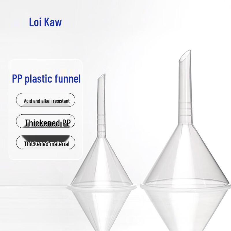 PP Plastic Triangle Funnel 75mm