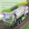 1/50 Scale Diecast Toy Model Dump Truck Engineering Transport Car Sound & Light Educational Collection Pull Back Gift for Kid