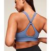 Gymshark Peek A Boo Sports бюстгальтер Worn Blue b8A5z Udr1