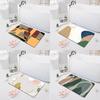 Modern Non-slip Absorbent Mat Decoration Bedroom Door Mat Kitchen Floor Mat Bathroom Shower Rug