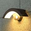 Motion Sensor Outdoor LED Wall Light IP65 Waterproof Modern Exterior Porch Light 3000K Warm White for House Garage Garden Yard