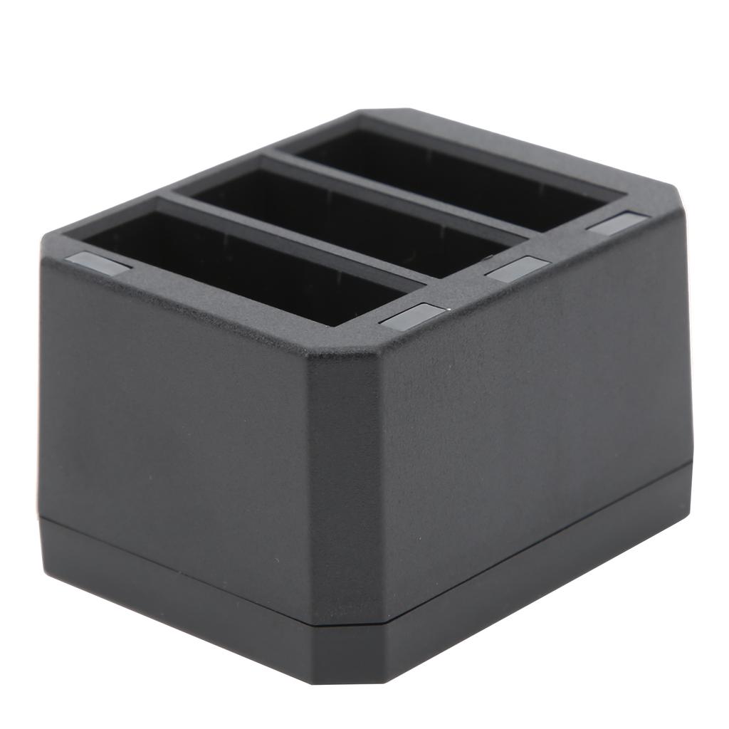 Battery Charger Set Compatible with for OSMO Action Camera Battery with 3 Channels Charger