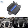 For Toyota Prius 30 XW30 2009 2010 2011 - 2015 Prius C US 2012-2017 Car Steering Wheel Leather Cover Decor Black with Blue