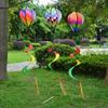 Воздушный шар с горячим воздухом Wind Spinner Rainbow Hanging Wind Twister Уличная ветряная мельница Сад Двор Домашний фестиваль Праздничный воздушный шар