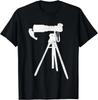 Retro Vintage Distressed Bird Photographer Wildlife Print Gift Unisex T-Shirt