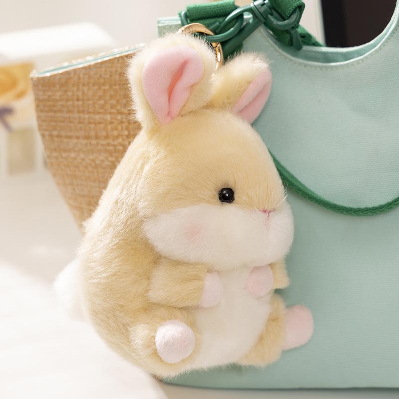 Милая сумка-кукла панда, школьная сумка, подвеска, хомяк, кролик, плюшевая игрушка, маленькая кукла, кукла, милый шарик