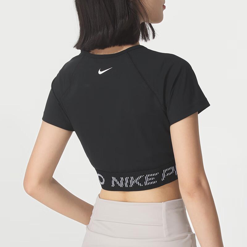 Nike Swoosh Fashion Breathable Casual Short Sleeve T-Shirt Women Tops HV3674-010