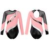 Kids Girls One Piece Leotard Shiny Rhinestone Decorated Gymnastics Jumpsuit Practice Outfits