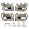 4PCS Interior Door Handles Gray 5HR421J3AK Front Rear Inner Door Handle Set Replacement for Grand